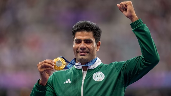 Arshad Nadeem's journey is greater than his historic gold at Paris Olympics 2024.(PTI) (Image obtained at hindustantimes.com)